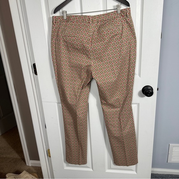 Lands' End patterned jeans, 16, fit 2, straight leg, cotton blend - Picture 8 of 11